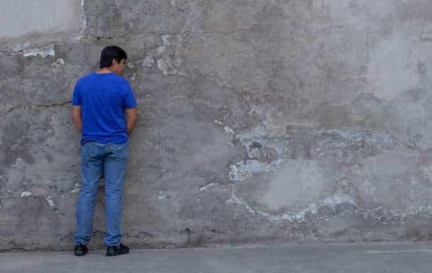 general shot of a man with jean